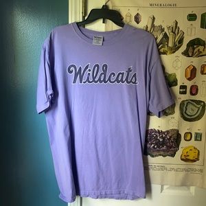 K-State Wildcats Comfort Colors Lavender Out SS T
